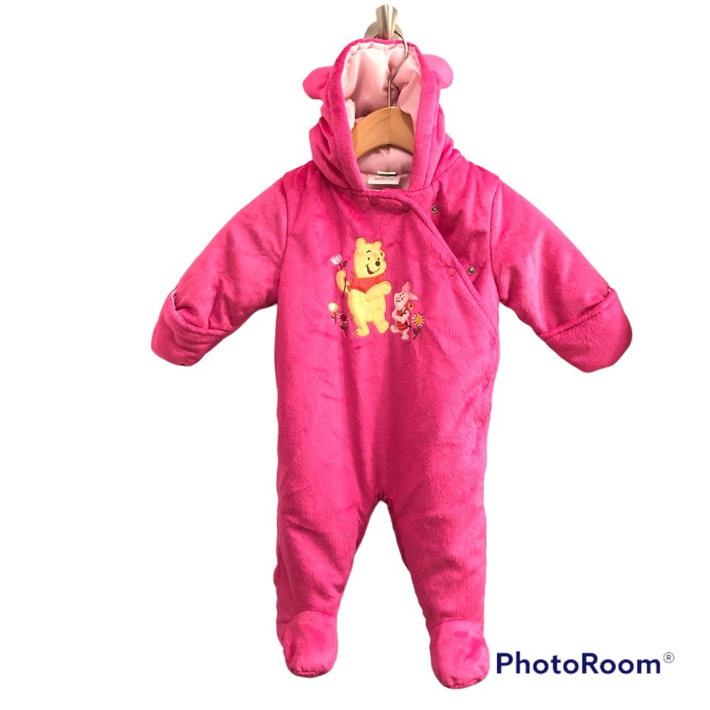 Disney Winnie the Pooh Pink Snowsuit